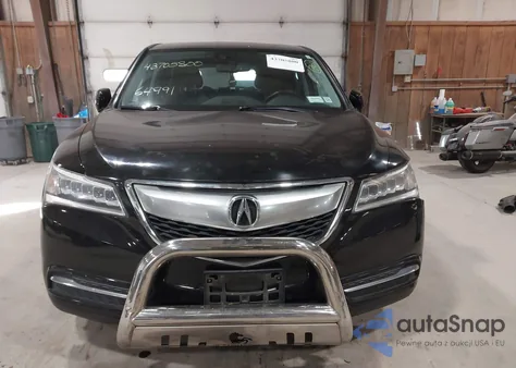 2014 Acura Mdx Technology Pkg W/Entertainment Pkg from USA, damaged, VIN 5FRYD4H61EB035337